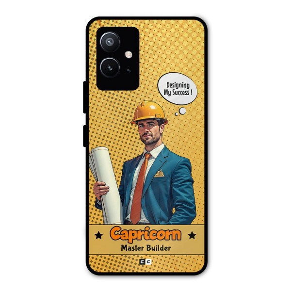 Successful Capricorn Metal Back Case for Vivo T1 5G