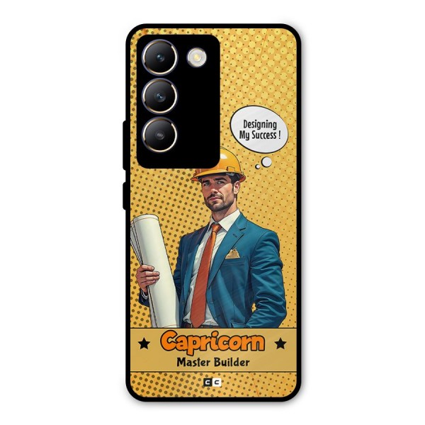 Successful Capricorn Metal Back Case for Vivo Y200e