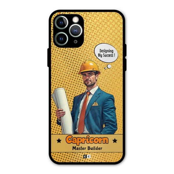 Successful Capricorn Metal Back Case for iPhone 11 Pro Max