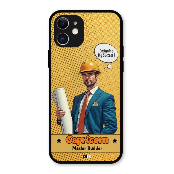 Successful Capricorn Metal Back Case for iPhone 12