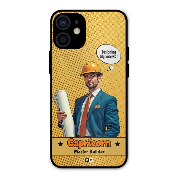 Successful Capricorn Metal Back Case for iPhone 12 Mini