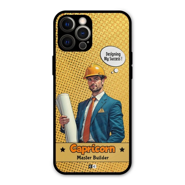Successful Capricorn Metal Back Case for iPhone 12 Pro Max