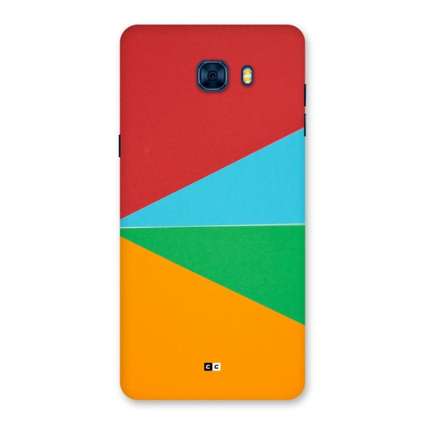 Summer Abstract Back Case for Galaxy C7 Pro