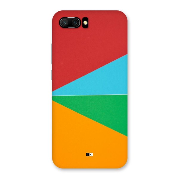 Summer Abstract Back Case for Honor 10