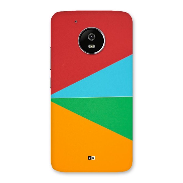 Summer Abstract Back Case for Moto G5