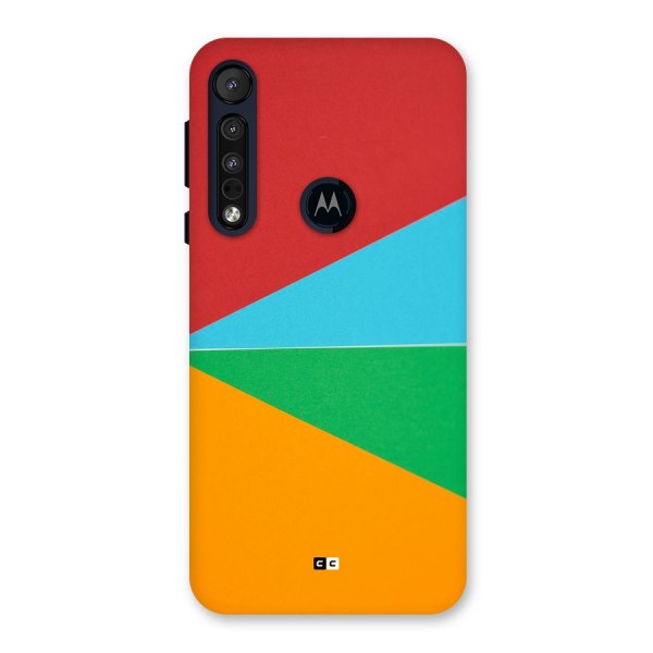 Summer Abstract Back Case for Motorola One Macro