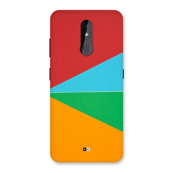 Summer Abstract Back Case for Nokia 3.2