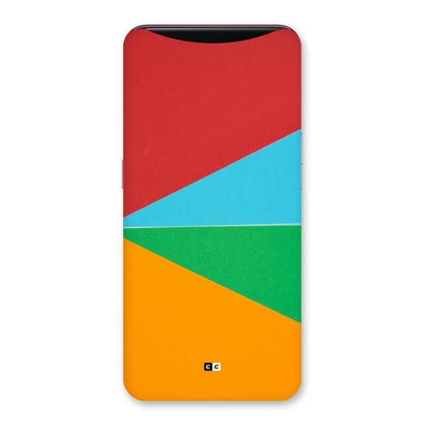 Summer Abstract Back Case for Oppo Find X