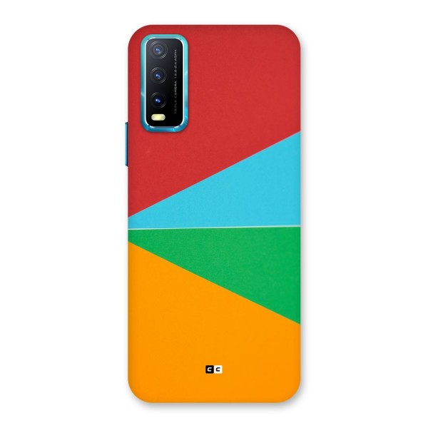 Summer Abstract Back Case for Vivo Y12s