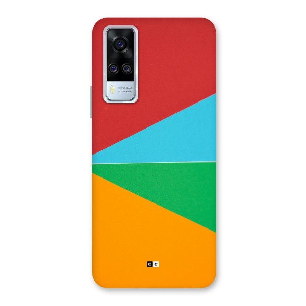 Summer Abstract Back Case for Vivo Y51A