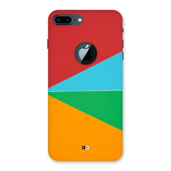 Summer Abstract Back Case for iPhone 7 Plus Logo Cut