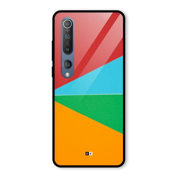 Summer Abstract Glass Back Case for Mi 10