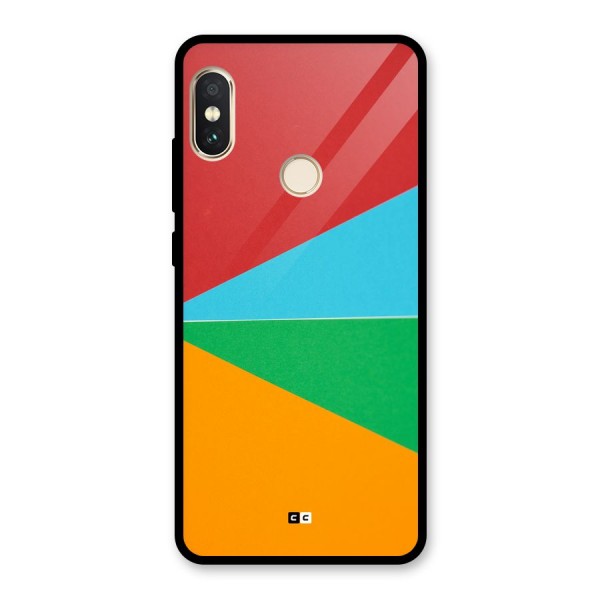 Summer Abstract Glass Back Case for Redmi Note 5 Pro