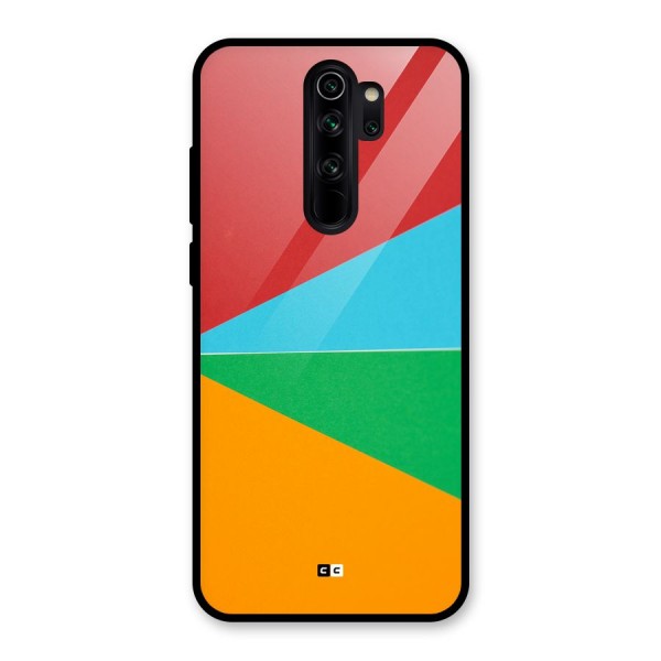 Summer Abstract Glass Back Case for Redmi Note 8 Pro