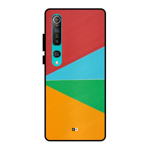 Summer Abstract Metal Back Case for Mi 10