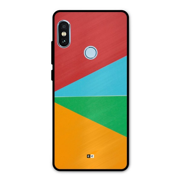 Summer Abstract Metal Back Case for Redmi Note 5 Pro