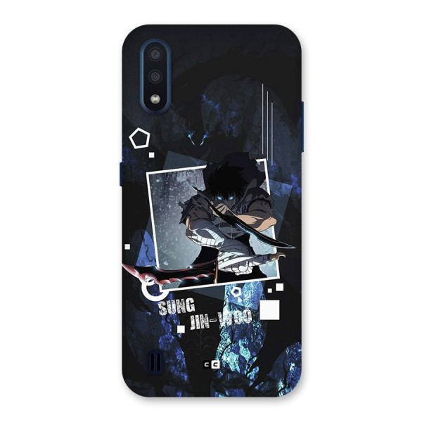 Sung Jinwoo In Battle Back Case for Galaxy M01