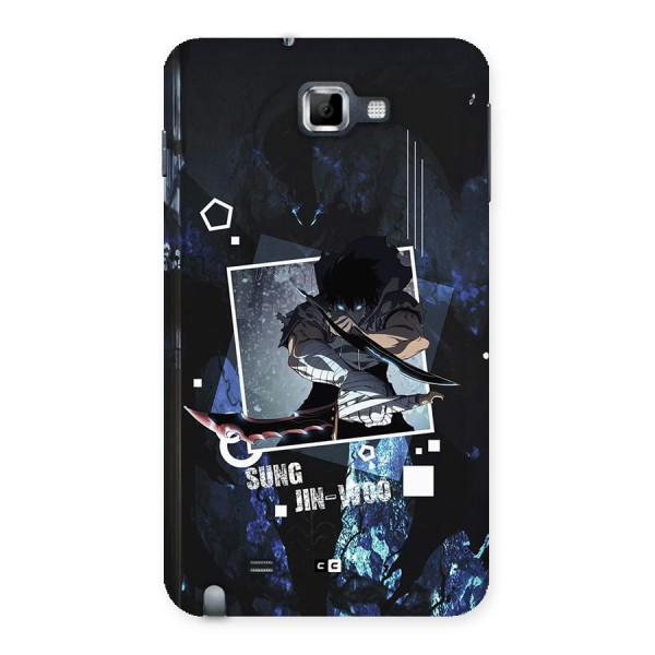 Sung Jinwoo In Battle Back Case for Galaxy Note