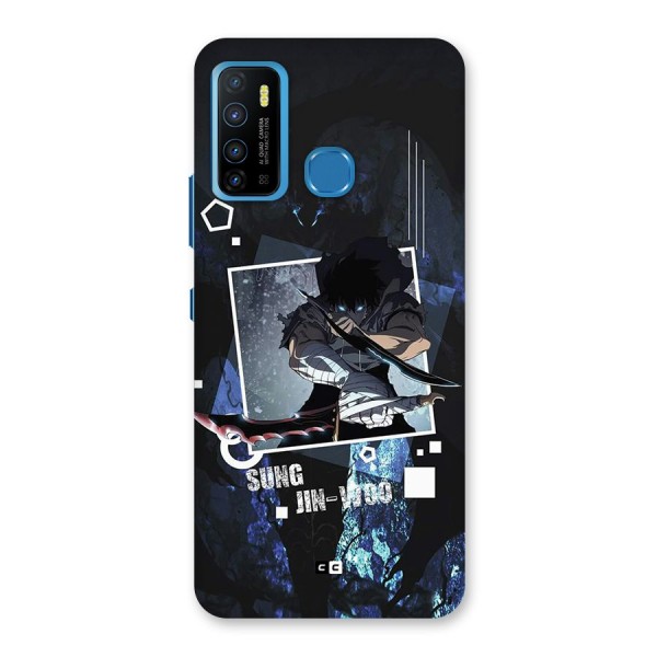Sung Jinwoo In Battle Back Case for Infinix Hot 9