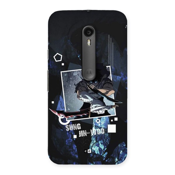 Sung Jinwoo In Battle Back Case for Moto G3