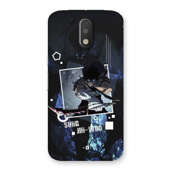 Sung Jinwoo In Battle Back Case for Moto G4 Plus