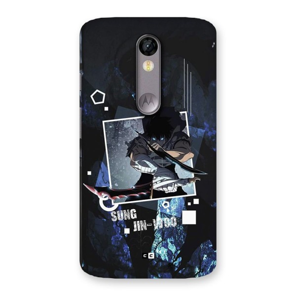 Sung Jinwoo In Battle Back Case for Moto X Force