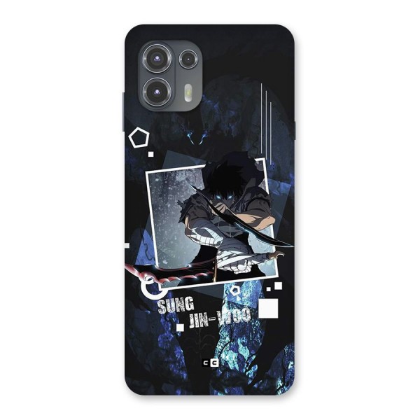 Sung Jinwoo In Battle Back Case for Motorola Edge 20 Fusion