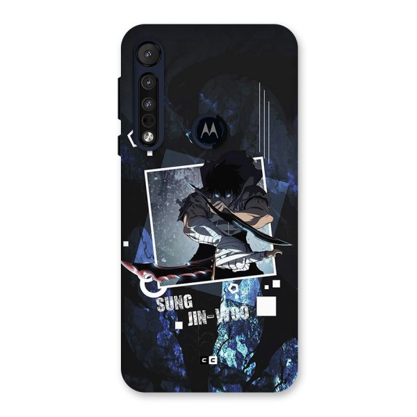 Sung Jinwoo In Battle Back Case for Motorola One Macro