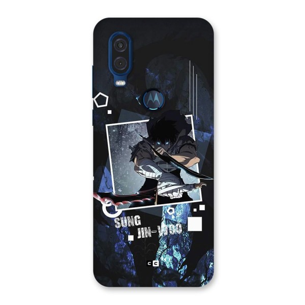 Sung Jinwoo In Battle Back Case for Motorola One Vision