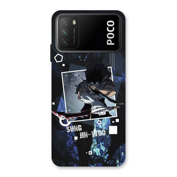 Sung Jinwoo In Battle Back Case for Poco M3