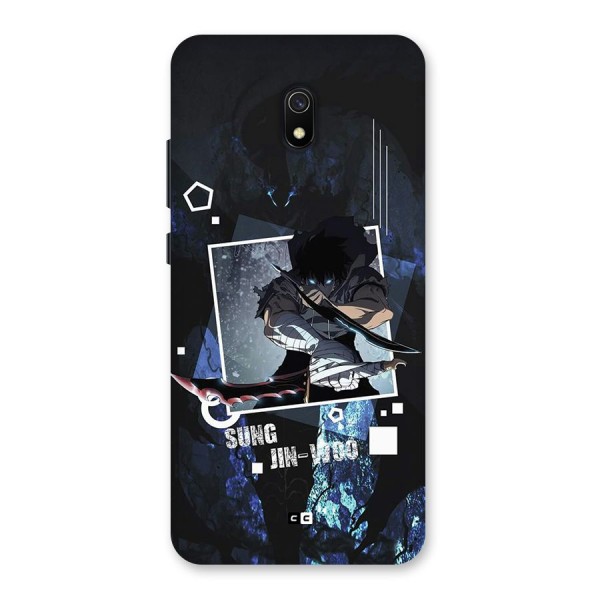 Sung Jinwoo In Battle Back Case for Redmi 8A