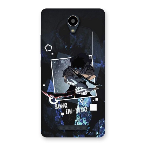 Sung Jinwoo In Battle Back Case for Redmi Note 2