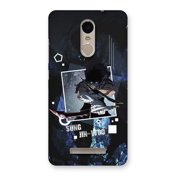 Sung Jinwoo In Battle Back Case for Redmi Note 3