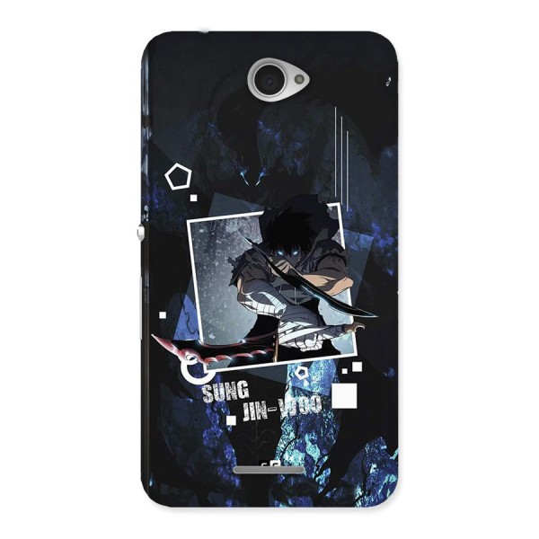 Sung Jinwoo In Battle Back Case for Xperia E4