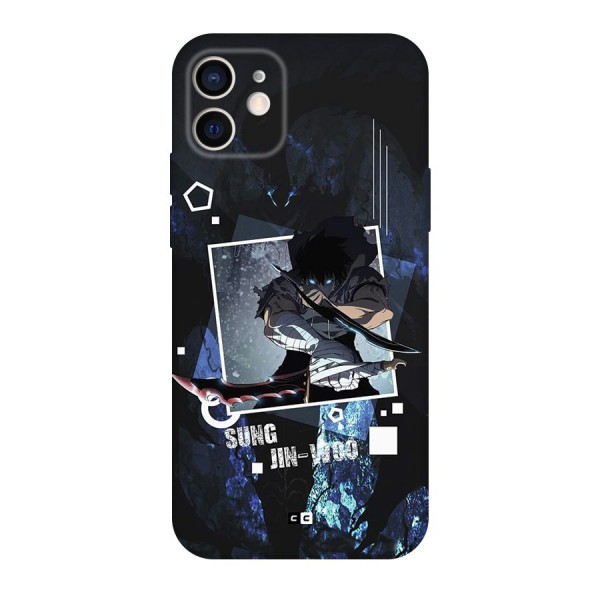 Sung Jinwoo In Battle Back Case for iPhone 12