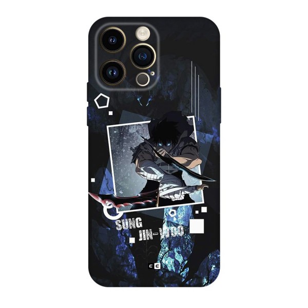 Sung Jinwoo In Battle Back Case for iPhone 14 Pro Max