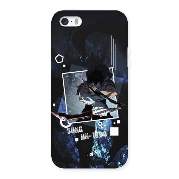 Sung Jinwoo In Battle Back Case for iPhone 5 5s