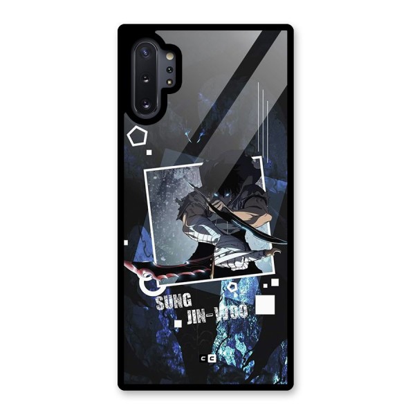 Sung Jinwoo In Battle Glass Back Case for Galaxy Note 10 Plus