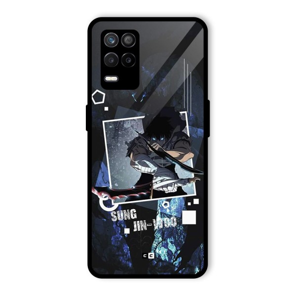 Sung Jinwoo In Battle Glass Back Case for Realme 9 5G