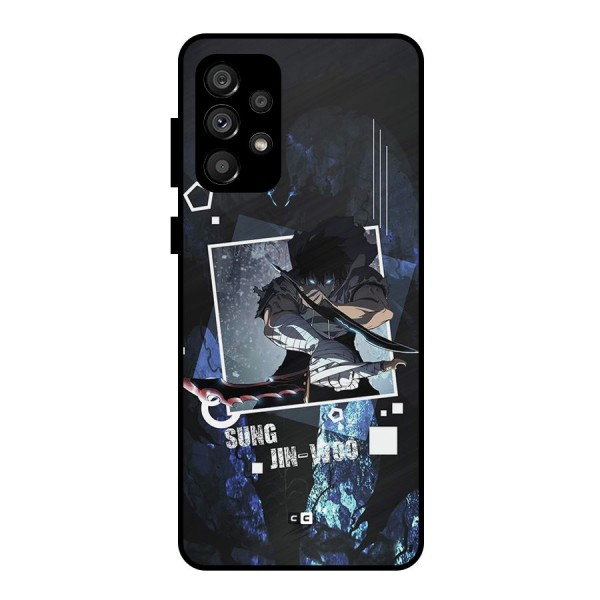 Sung Jinwoo In Battle Metal Back Case for Galaxy A73 5G
