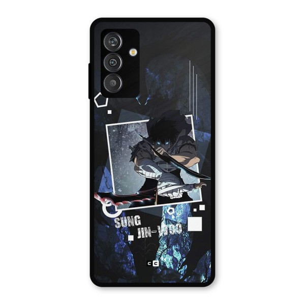 Sung Jinwoo In Battle Metal Back Case for Galaxy M14 5G
