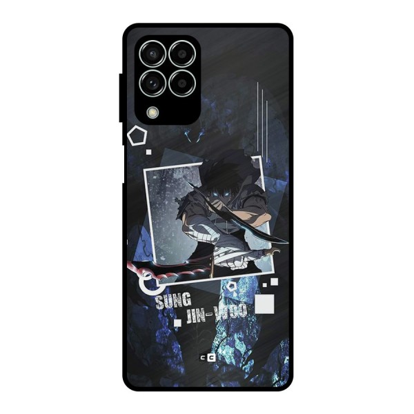 Sung Jinwoo In Battle Metal Back Case for Galaxy M33