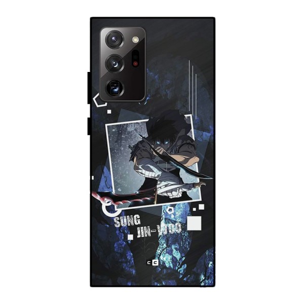 Sung Jinwoo In Battle Metal Back Case for Galaxy Note 20 Ultra