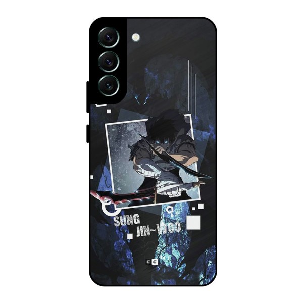 Sung Jinwoo In Battle Metal Back Case for Galaxy S22 Plus 5G