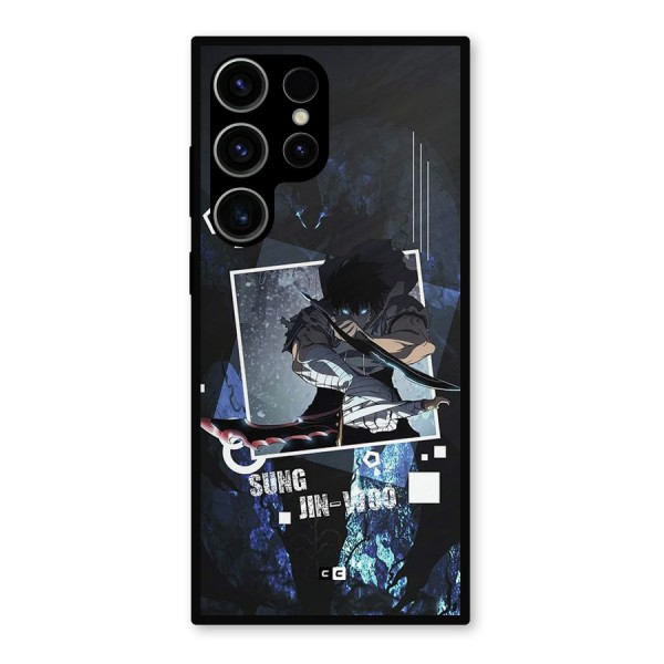Sung Jinwoo In Battle Metal Back Case for Galaxy S23 Ultra