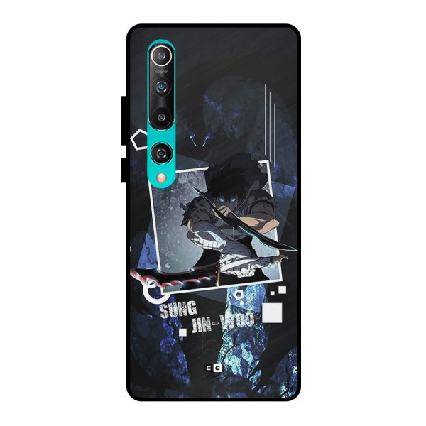 Sung Jinwoo In Battle Metal Back Case for Mi 10