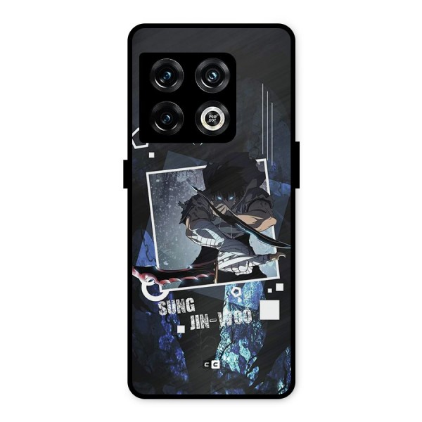 Sung Jinwoo In Battle Metal Back Case for OnePlus 10 Pro 5G