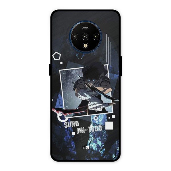 Sung Jinwoo In Battle Metal Back Case for OnePlus 7T