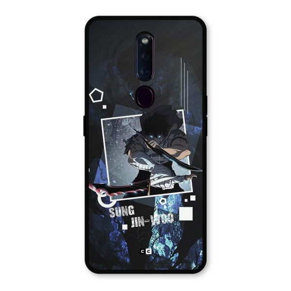 Sung Jinwoo In Battle Metal Back Case for Oppo F11 Pro