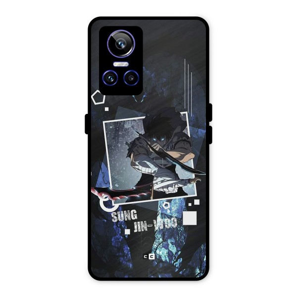 Sung Jinwoo In Battle Metal Back Case for Realme GT Neo 3